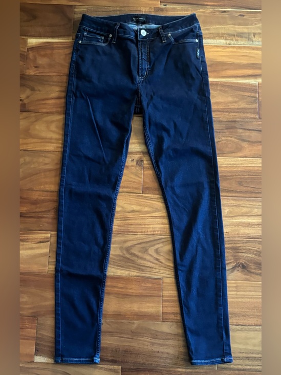 Silver Jeans Denim - Silver Robson Skinny Jeans Dark Wash Size 30